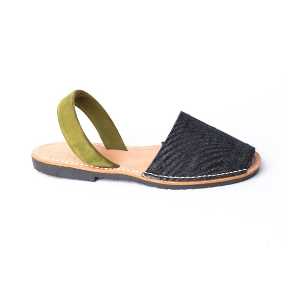 DEL RIO LONDON DIM GRAY GREEN SANDALSWOMENS SIZE 37